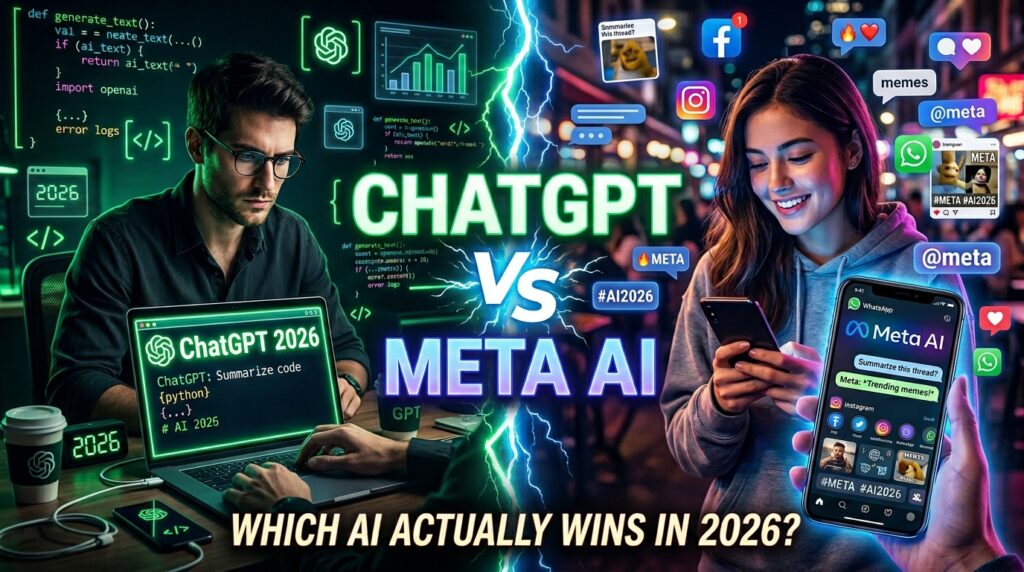 Chatgpt vs Meta AI Which is Best [2026]